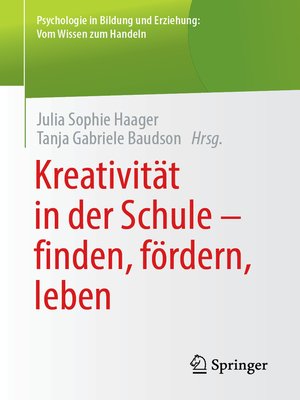 cover image of Kreativität in der Schule--finden, fördern, leben